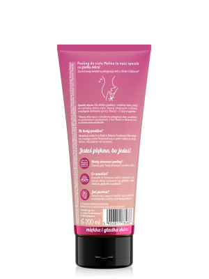 Body in Balance by ONLYBIO Peeling do ciała Malina 200 ml