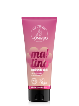 Body in Balance by ONLYBIO Peeling do ciała Malina 200 ml