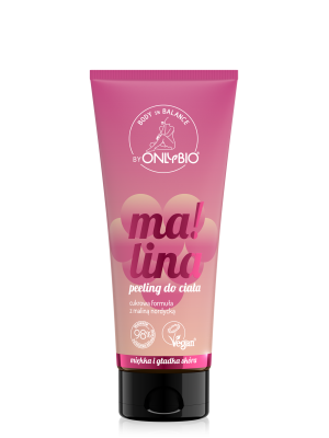 Body in Balance by ONLYBIO Peeling do ciała Malina 200 ml