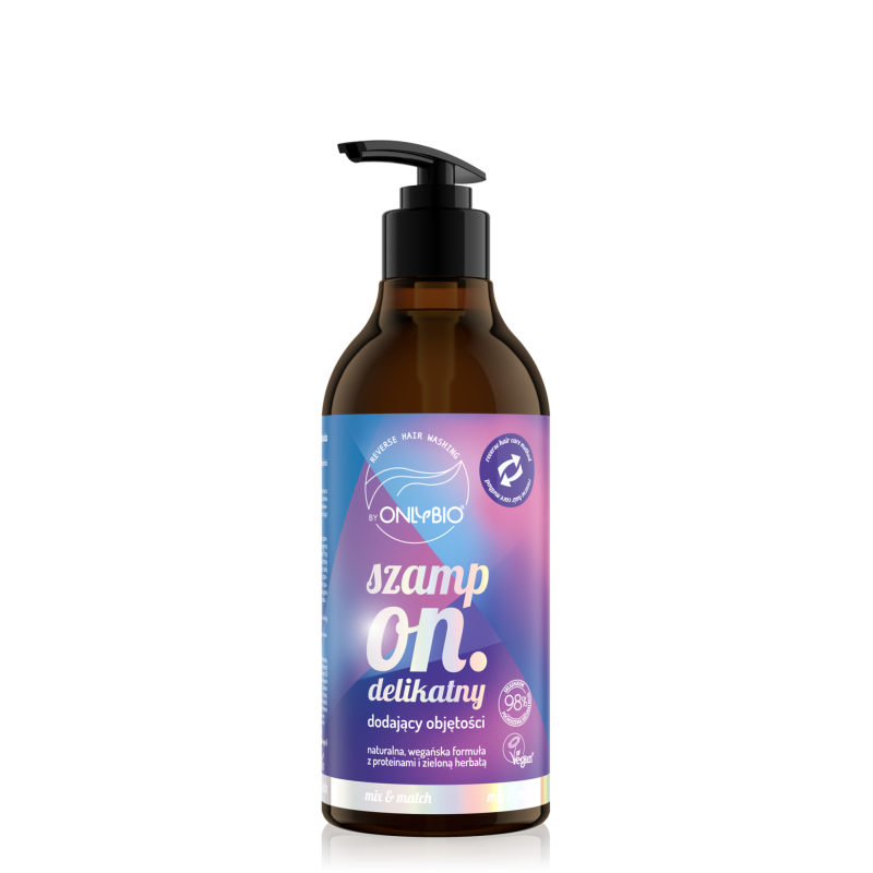 Reverse Washing By ONLYBIO Szampon delikatny dodający objętości 400 ml