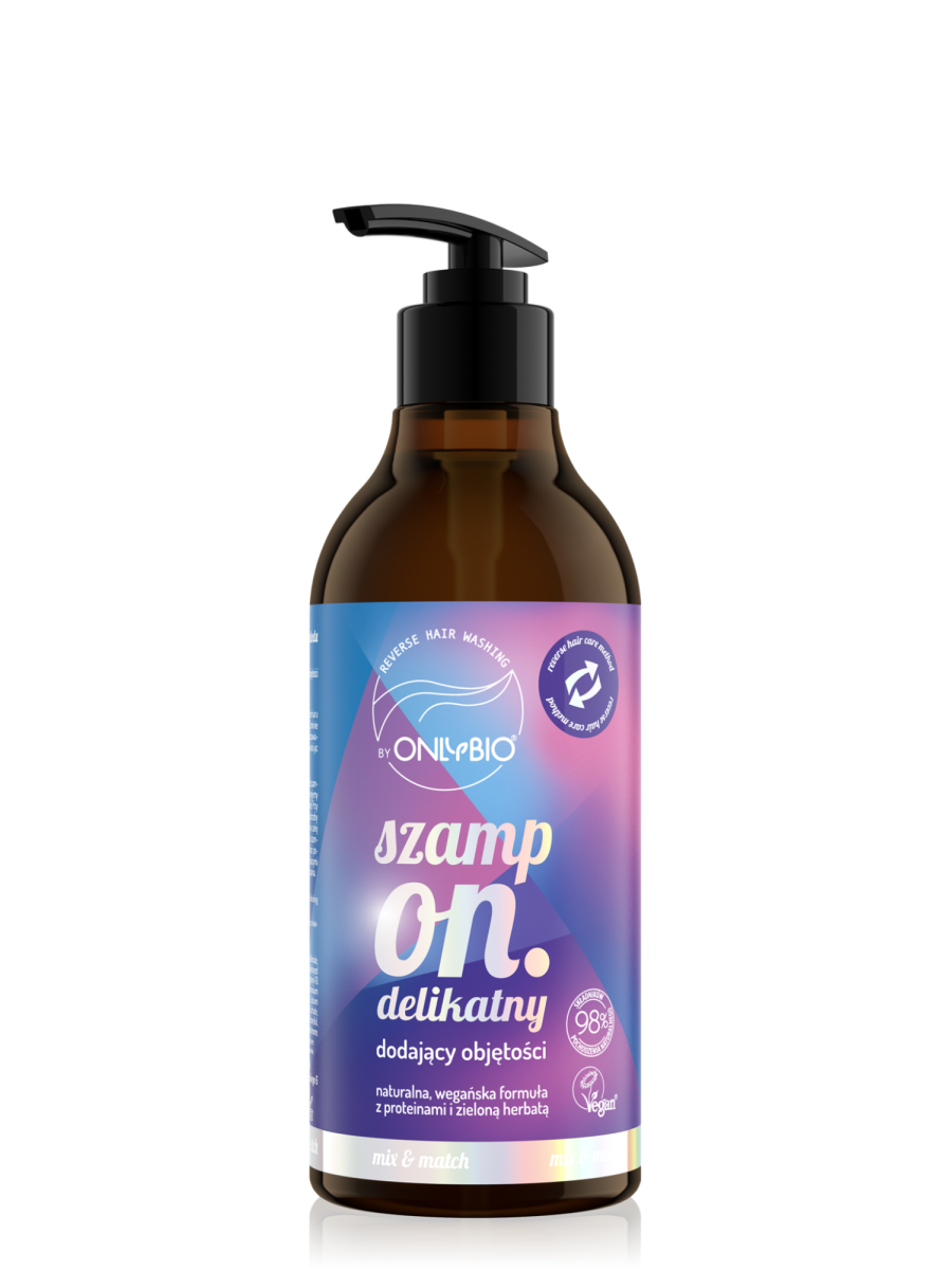 Reverse Washing By ONLYBIO Szampon delikatny dodający objętości 400 ml