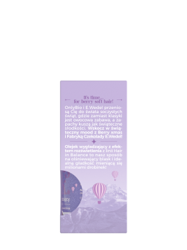 OnlyBio x E. Wedel Hair in Balance Olejek wygładzający z efektem rozświetlenia inspirowany zapachem czekolada jagodowa 20ml