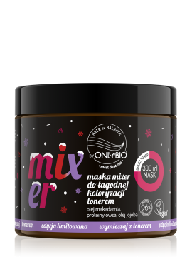 Hair in Balance by ONLYBIO Maska mixer, wersja świąteczna 300 ml