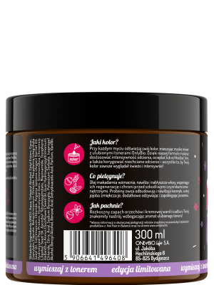 Hair in Balance by ONLYBIO Maska mixer, wersja świąteczna 300 ml