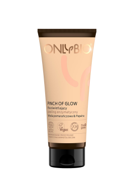 ONLYBIO Pinch Of Glow Rozświetlający peeling enzymatyczny TUBA 75 ml