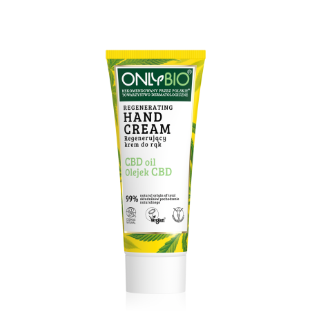 ONLYBIO Regenerujący krem do rąk CBD Oil TUBA 75 ml