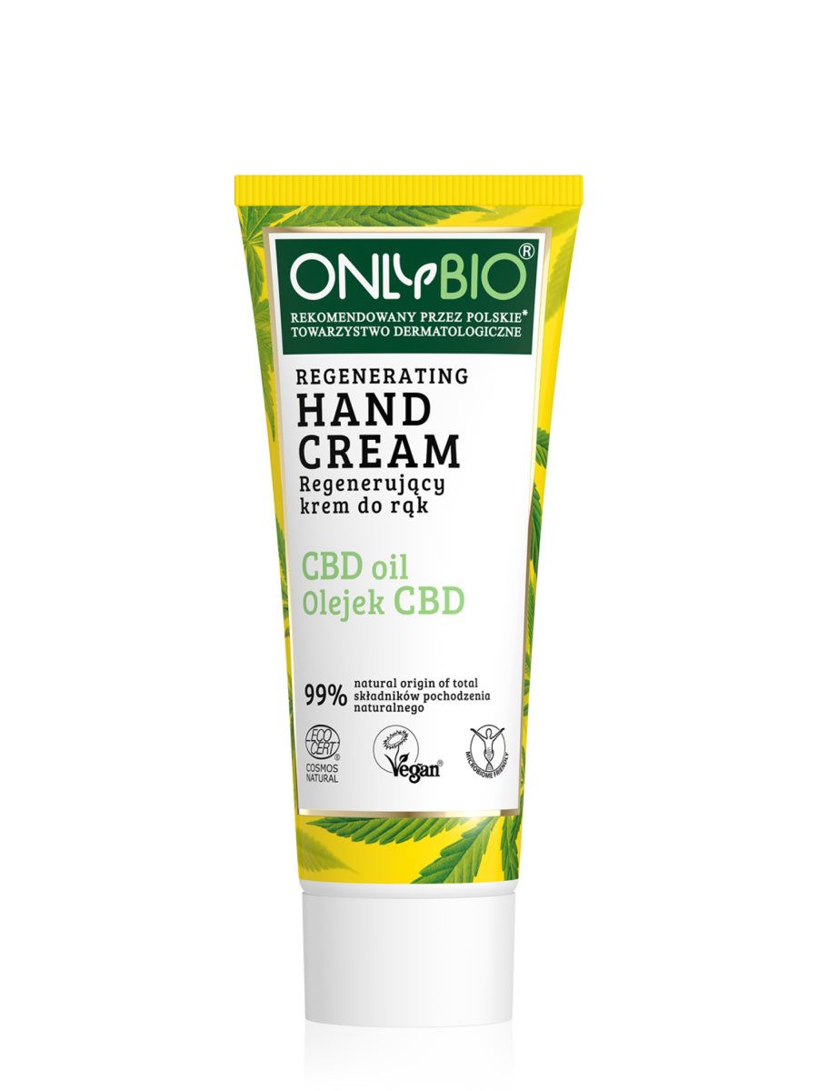 ONLYBIO Regenerujący krem do rąk CBD Oil TUBA 75 ml