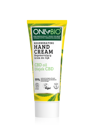 ONLYBIO Regenerujący krem do rąk CBD Oil TUBA 75 ml