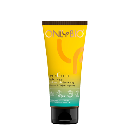ONLYBIO Limoncello Wygładzający granita scrub do twarzy 75ml