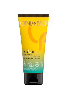 ONLYBIO Limoncello Wygładzający granita scrub do twarzy 75ml