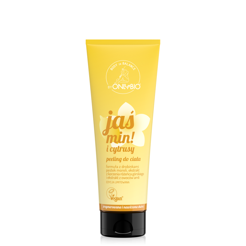 Onlybio Body in Balance Limited Edition Jaśmin i cytrusy Peeling do ciała 200 ml