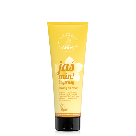 Onlybio Body in Balance Limited Edition Jaśmin i cytrusy Peeling do ciała 200 ml