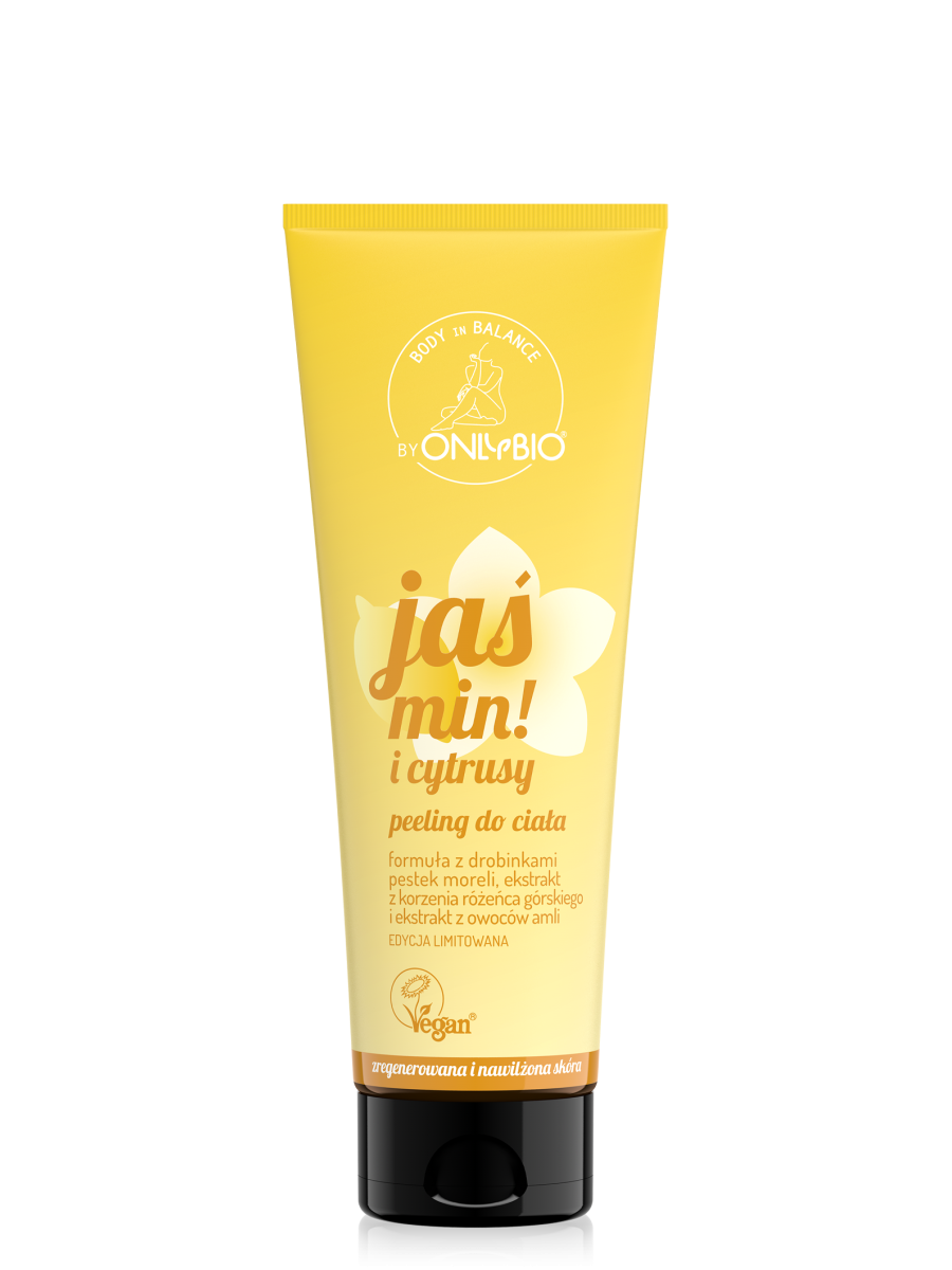 Onlybio Body in Balance Limited Edition Jaśmin i cytrusy Peeling do ciała 200 ml