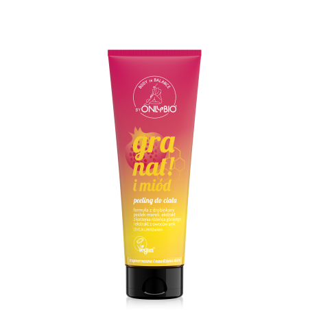 Onlybio Body in Balance Limited Edition Granat i miód Peeling do ciała 200 ml