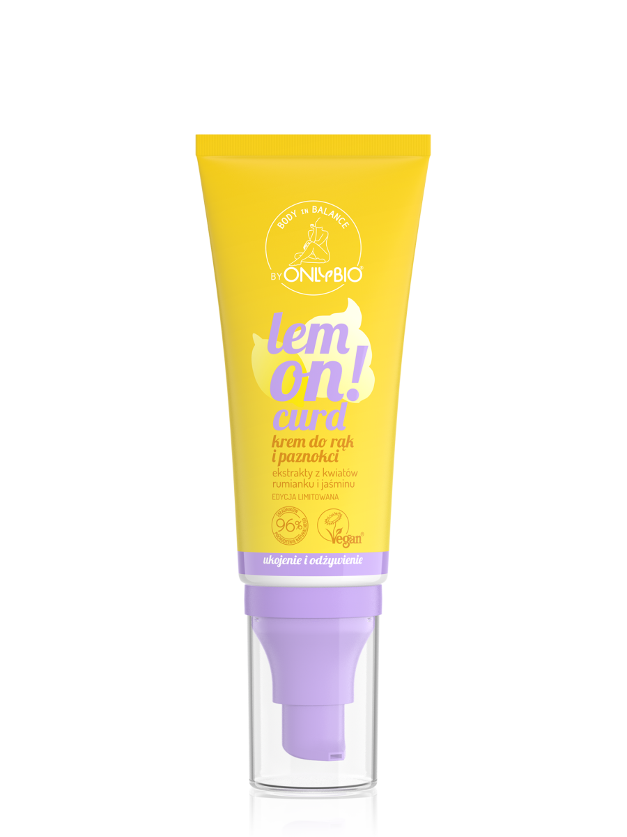 Onlybio Body in Balance Limited Edition Lemon curd Krem do rąk i paznokci 50 ml