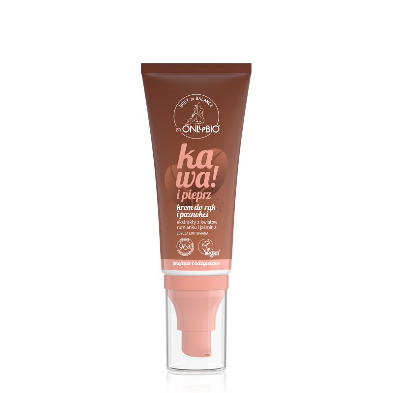 Onlybio Body in Balance Limited Edition Kawa i pieprz Krem do rąk i paznokci 50 ml