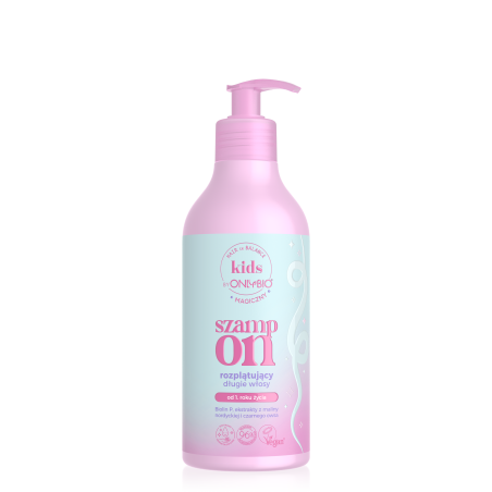Hair in Balance Kids by ONLYBIO Magiczny szampon rozplątujący długie włosy 400 ml