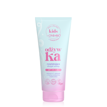 Hair in Balance Kids by ONLYBIO Magiczna odżywka rozplątująca długie włosy 200 ml