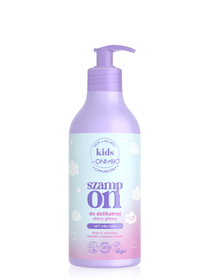 Hair in Balance Kids by ONLYBIO Chmurkowy szampon do delikatnej skóry głowy 400 ml