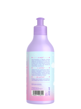 Hair in Balance Kids by ONLYBIO Chmurkowy szampon do delikatnej skóry głowy 400 ml