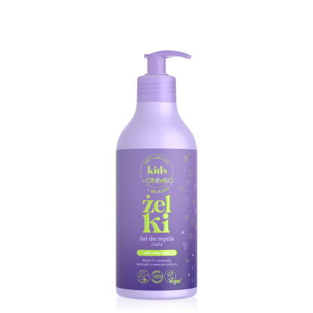 Body in Balance Kids by ONLYBIO Żelki, bajkowy żel do mycia ciała 400 ml