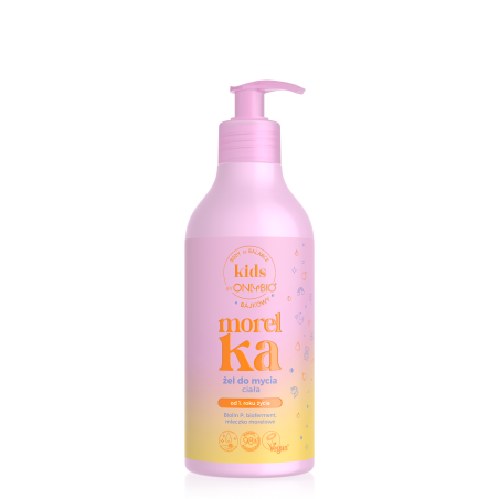 Body in Balance Kids by ONLYBIO Morelka, bajkowy żel do mycia ciała 400 ml