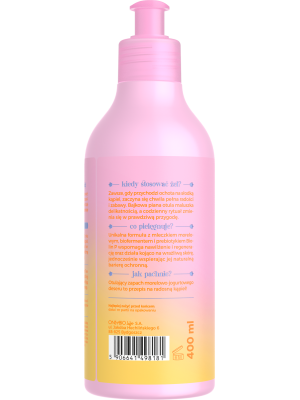 Body in Balance Kids by ONLYBIO Morelka, bajkowy żel do mycia ciała 400 ml