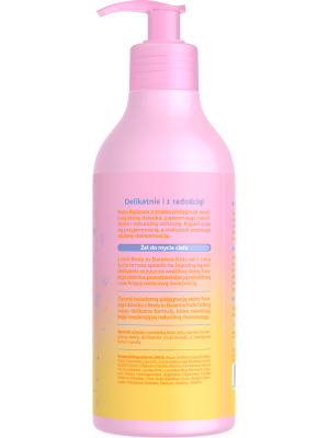 Body in Balance Kids by ONLYBIO Morelka, bajkowy żel do mycia ciała 400 ml