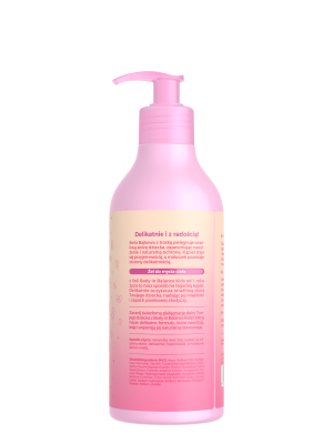 Body in Balance Kids by ONLYBIO Marshmallow bajkowy żel do mycia ciała 400 ml