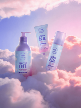 Hair in Balance Kids by ONLYBIO Chmurkowy szampon do delikatnej skóry głowy 400 ml