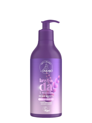 Body in Balance by ONLYBIO Żel pod prysznic Lawenda i Wanilia 400ml