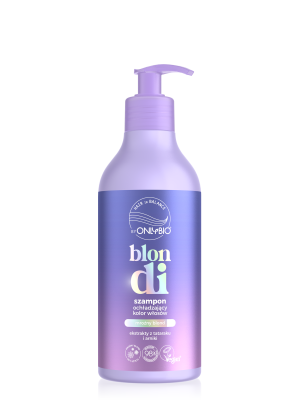 Hair in Balance by ONLYBIO Blondi Szampon ochładzający kolor włosów 400ml