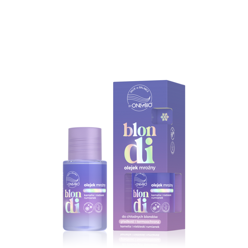Hair in Balance by ONLYBIO Blondi Olejek mroźny do chłodnych blondów 20ml
