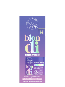 Hair in Balance by ONLYBIO Blondi Olejek mroźny do chłodnych blondów 20ml