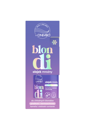 Hair in Balance by ONLYBIO Blondi Olejek mroźny do chłodnych blondów 20ml
