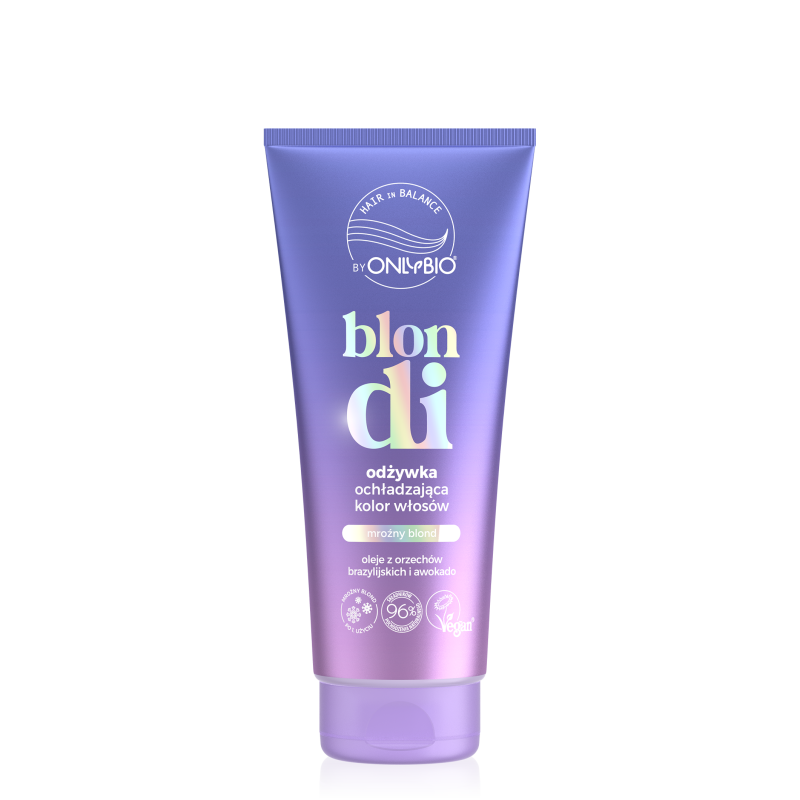 Hair in Balance by ONLYBIO Blondi Odżywka ochładzająca kolor włosów 200ml