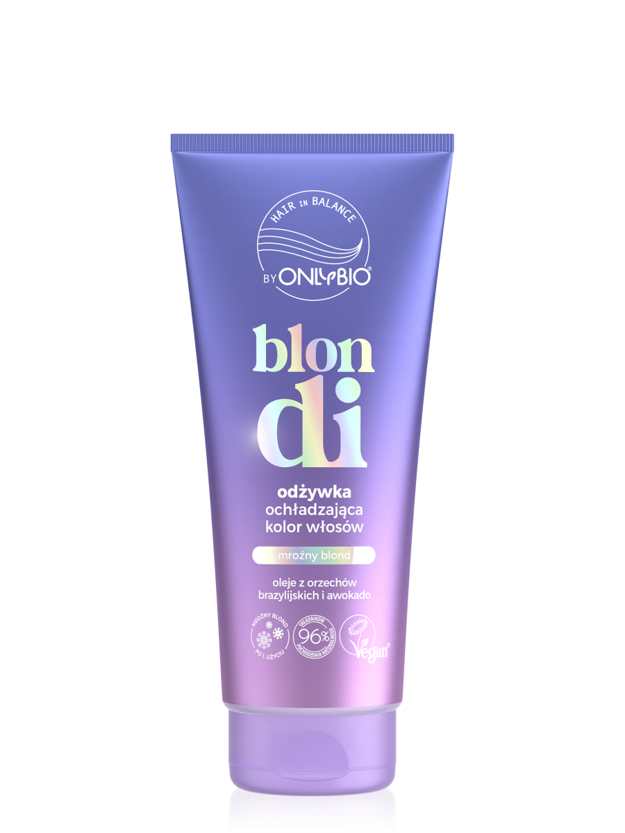 Hair in Balance by ONLYBIO Blondi Odżywka ochładzająca kolor włosów 200ml
