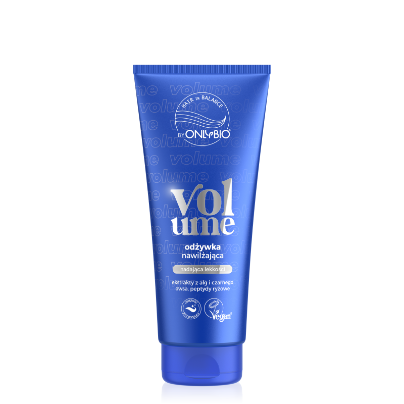 Hair in Balance by ONLYBIO Volume Odżywka nawilżająca, nadająca lekkości 200ml