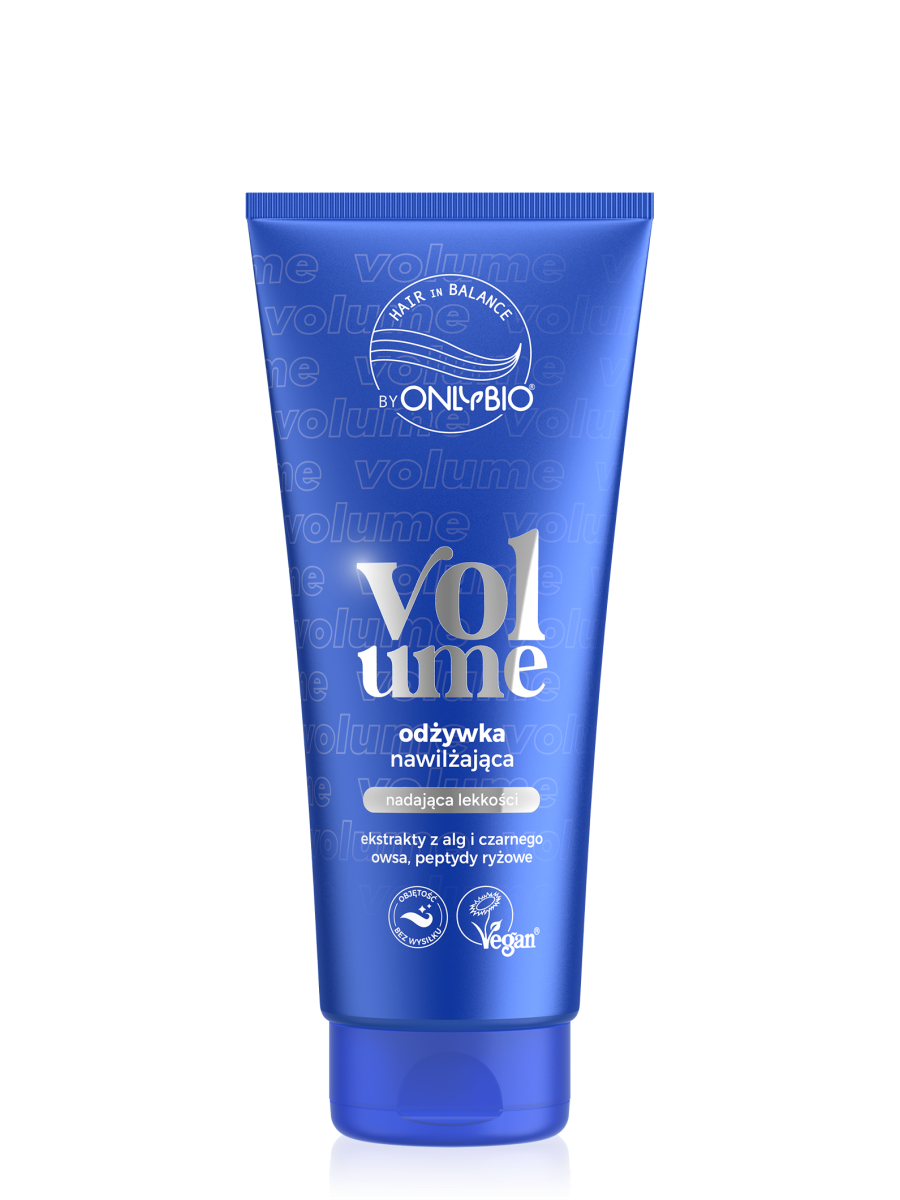 Hair in Balance by ONLYBIO Volume Odżywka nawilżająca, nadająca lekkości 200ml
