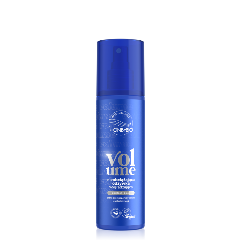 Hair in Balance by ONLYBIO Volume Nieobciążająca odżywka wygładzająca 200 ml