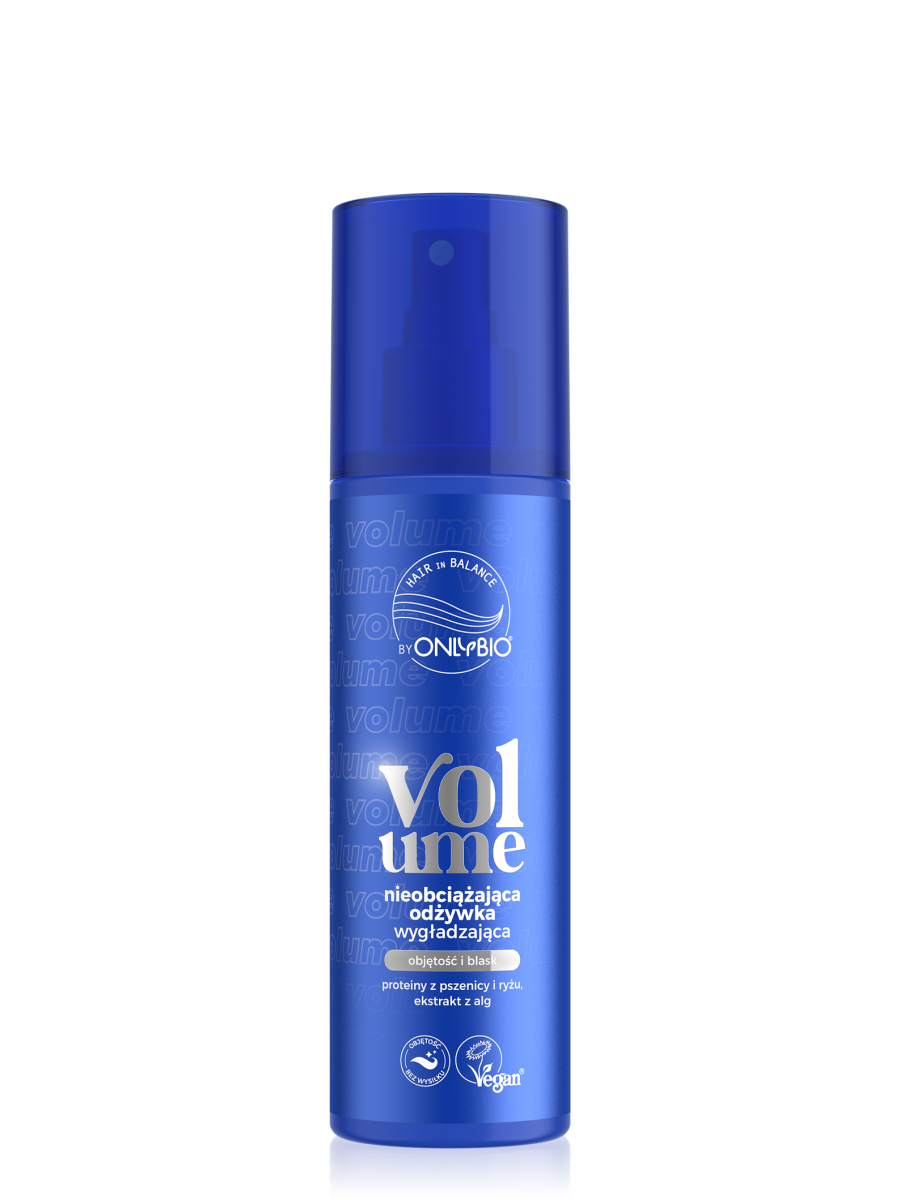 Hair in Balance by ONLYBIO Volume Nieobciążająca odżywka wygładzająca 200 ml