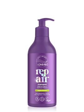 Hair In Balance By ONLYBIO Repair Szampon regenerująco-wzmacniający 400ml