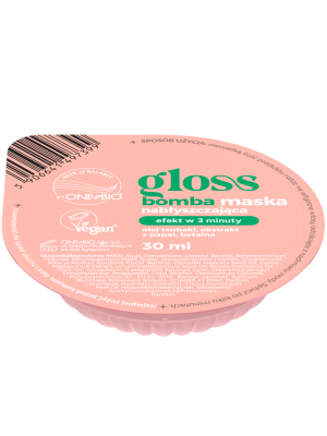 Hair in Balance by ONLYBIO Gloss bomba maska nabłyszczająca 30ml