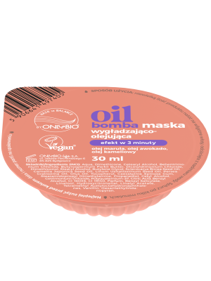 Hair in Balance by ONLYBIO Oil bomba maska wygładzająco-olejująca 30ml