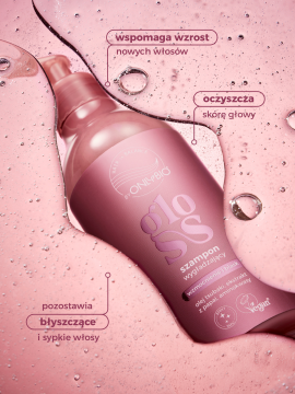 Hair in Balance by ONLYBIO Gloss Szampon wygładzający 400 ml