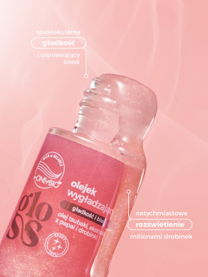 Hair in Balance by ONLYBIO Gloss Olejek wygładzajacy z efektem rozświetlenia 20ml
