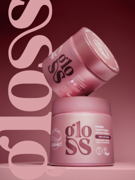 Hair in Balance by ONLYBIO Gloss Maska wygładzająco-wzmacniająca 280ml