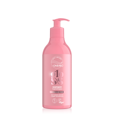 Hair in Balance by ONLYBIO Gloss Szampon wygładzający 400 ml