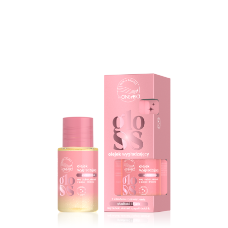 Hair in Balance by ONLYBIO Gloss Olejek wygładzajacy z efektem rozświetlenia 20ml