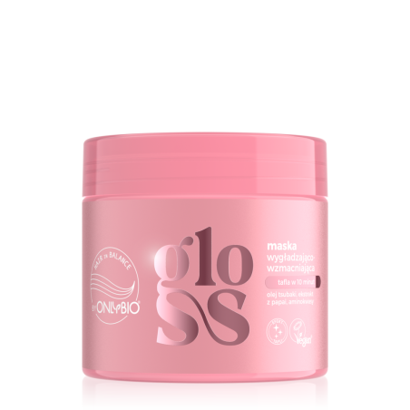 Hair in Balance by ONLYBIO Gloss Maska wygładzająco-wzmacniająca 280ml